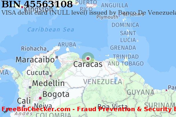 45563108 VISA debit Venezuela VE BIN List