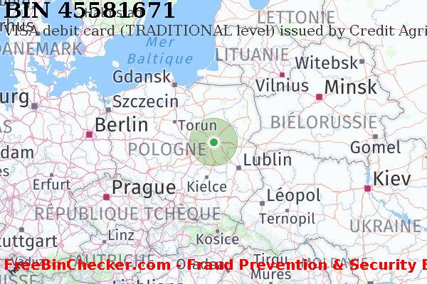 45581671 VISA debit Poland PL BIN Liste 