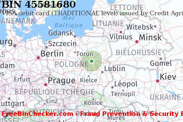 45581680 VISA debit Poland PL BIN Liste 