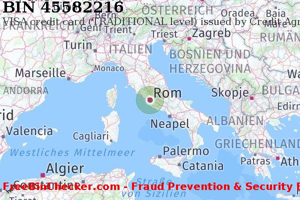 45582216 VISA credit Italy IT BIN-Liste