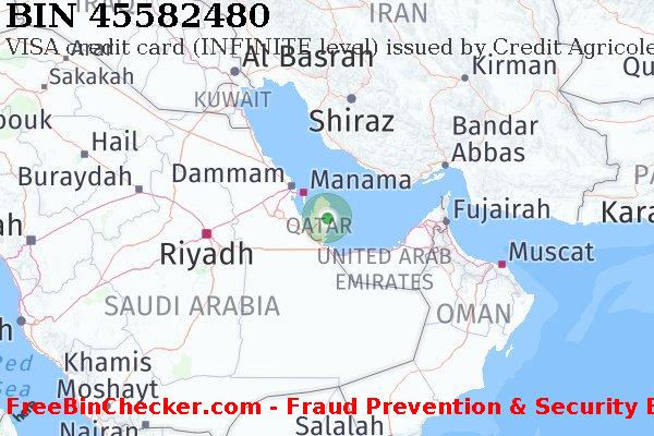 45582480 VISA credit Qatar QA BIN List