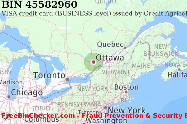 45582960 VISA credit Canada CA BIN List