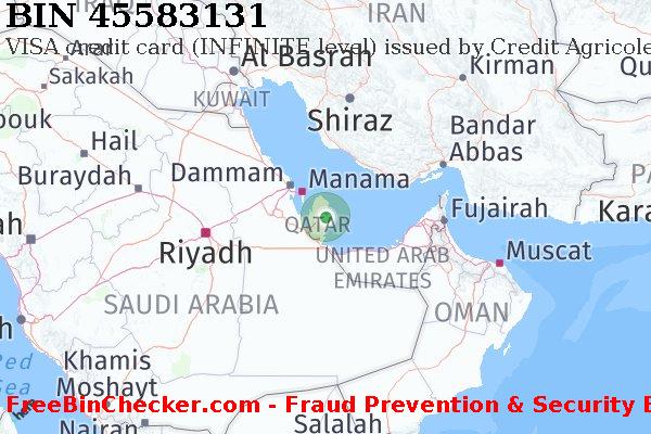 45583131 VISA credit Qatar QA BIN List