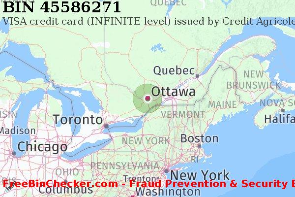 45586271 VISA credit Canada CA BIN List