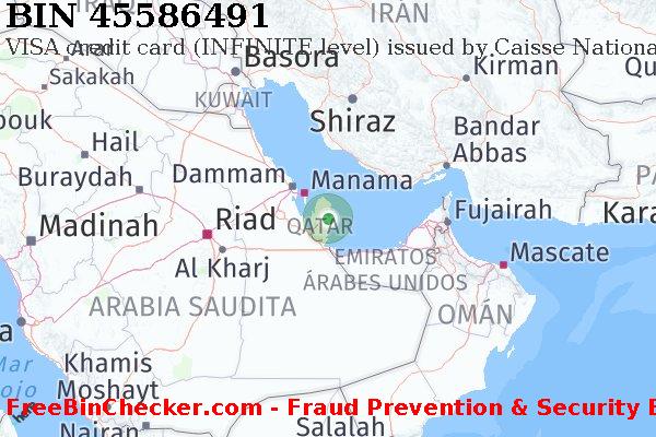 45586491 VISA credit Qatar QA Lista de BIN