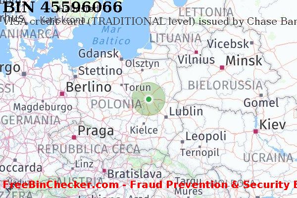 45596066 VISA credit Poland PL Lista BIN