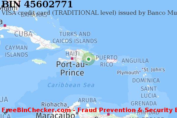 45602771 VISA credit Dominican Republic DO BIN List