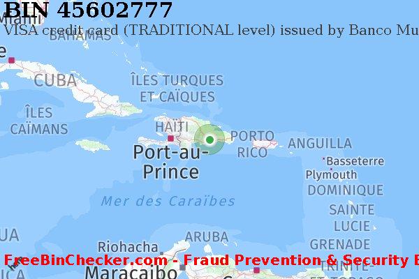 45602777 VISA credit Dominican Republic DO BIN Liste 