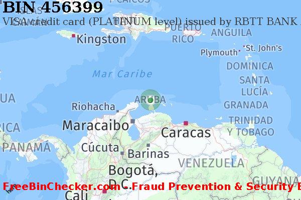 456399 VISA credit Aruba AW Lista de BIN