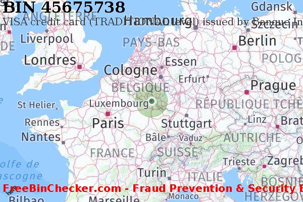 45675738 VISA credit Luxembourg LU BIN Liste 