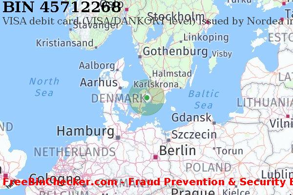 45712268 VISA debit Denmark DK BIN List