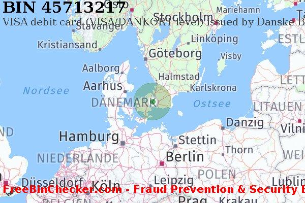 45713217 VISA debit Denmark DK BIN-Liste