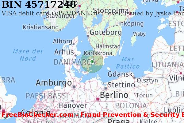 45717248 VISA debit Denmark DK Lista BIN