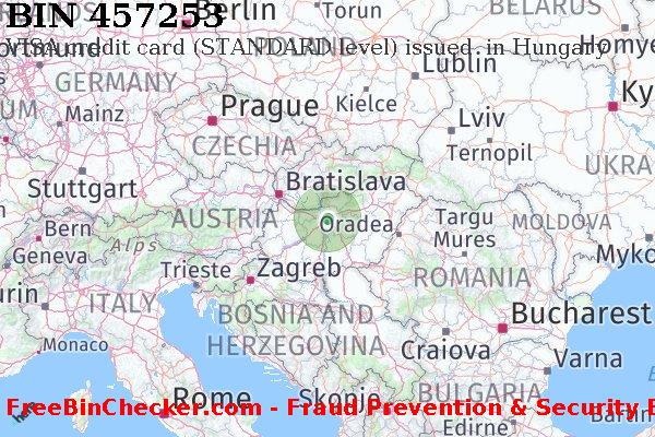 457253 VISA credit Hungary HU BIN List