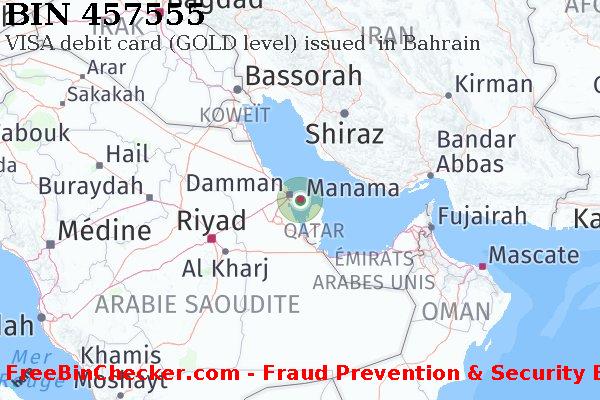 457555 VISA debit Bahrain BH BIN Liste 