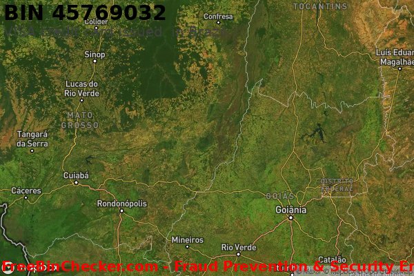 45769032 VISA credit Brazil BR BIN List
