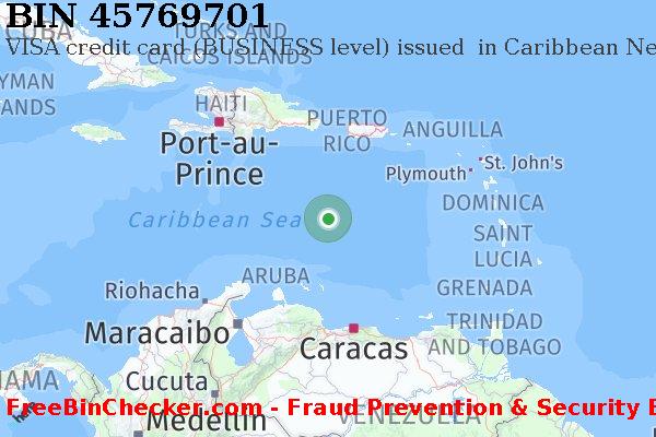 45769701 VISA credit Caribbean Netherlands BQ BIN List