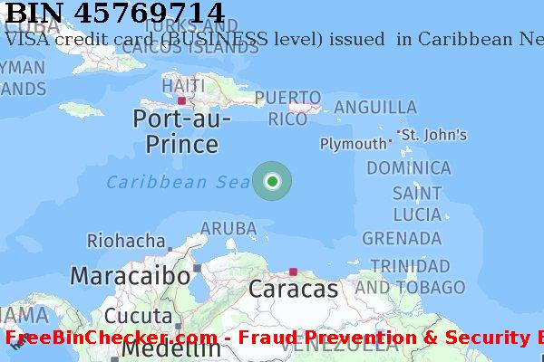 45769714 VISA credit Caribbean Netherlands BQ BIN List