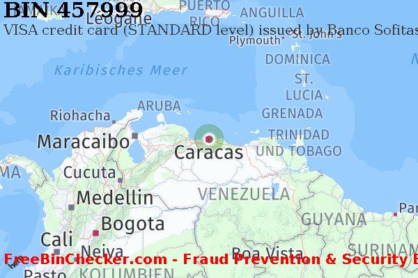 457999 VISA credit Venezuela VE BIN-Liste