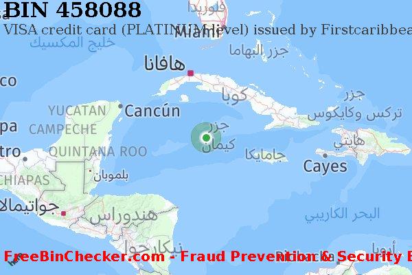 458088 VISA credit Cayman Islands KY قائمة BIN
