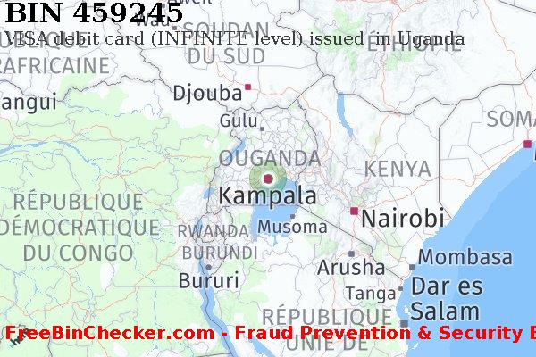 459245 VISA debit Uganda UG BIN Liste 