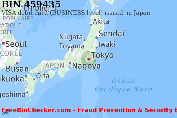 459435 VISA debit Japan JP BIN Liste 