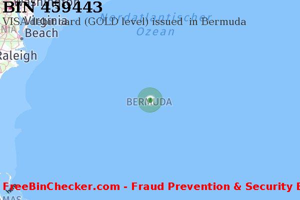 459443 VISA debit Bermuda BM BIN-Liste
