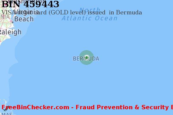 459443 VISA debit Bermuda BM BIN Danh sách