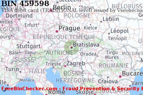 459598 VISA debit Slovakia (Slovak Republic) SK BIN Liste 