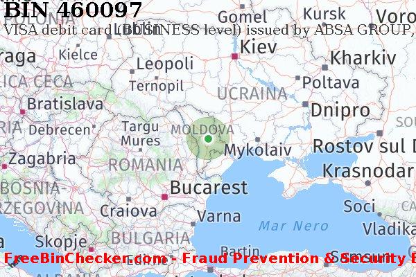 460097 VISA debit Moldova MD Lista BIN