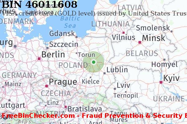 46011608 VISA credit Poland PL BIN List
