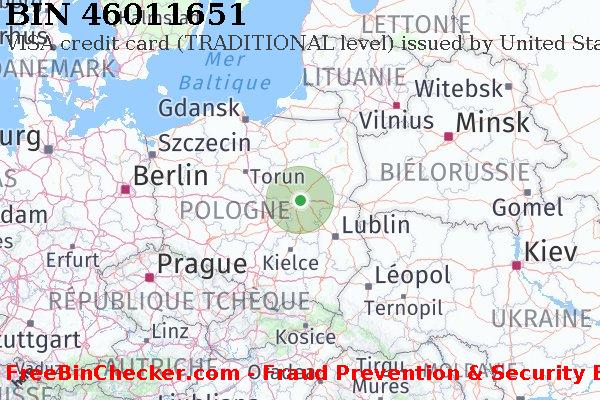46011651 VISA credit Poland PL BIN Liste 