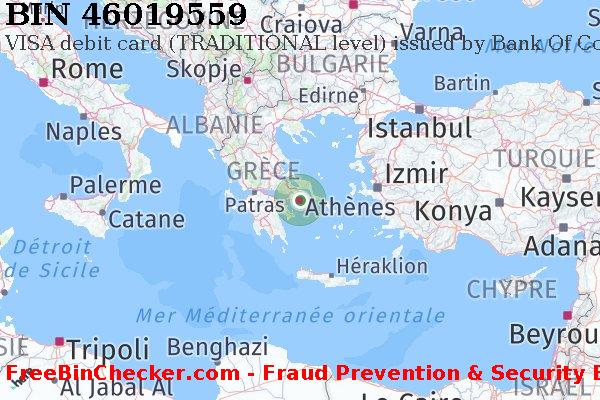 46019559 VISA debit Greece GR BIN Liste 
