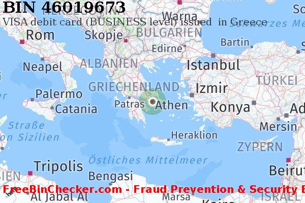 46019673 VISA debit Greece GR BIN-Liste