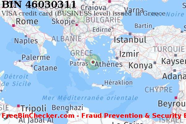 46030311 VISA credit Greece GR BIN Liste 