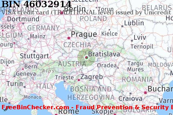 46032914 VISA credit Slovakia (Slovak Republic) SK BIN List