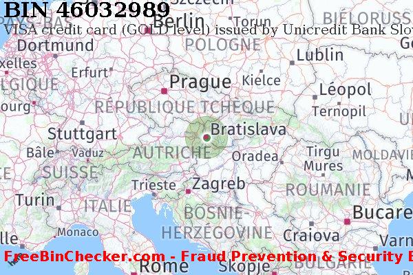 46032989 VISA credit Slovakia (Slovak Republic) SK BIN Liste 