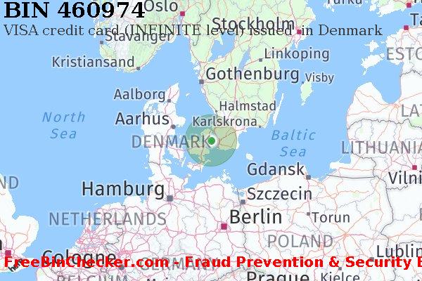 460974 VISA credit Denmark DK BIN List