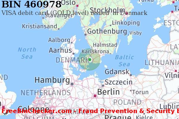 460978 VISA debit Denmark DK BIN List