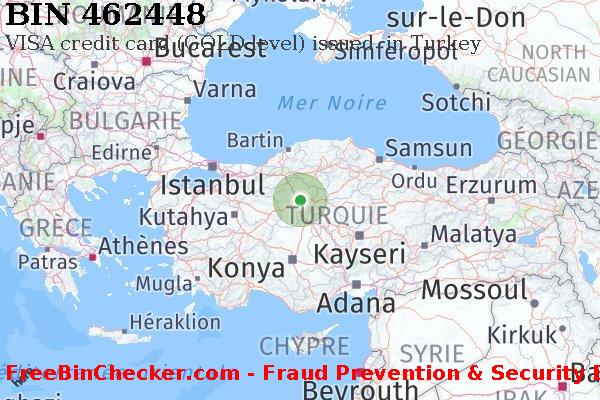 462448 VISA credit Turkey TR BIN Liste 