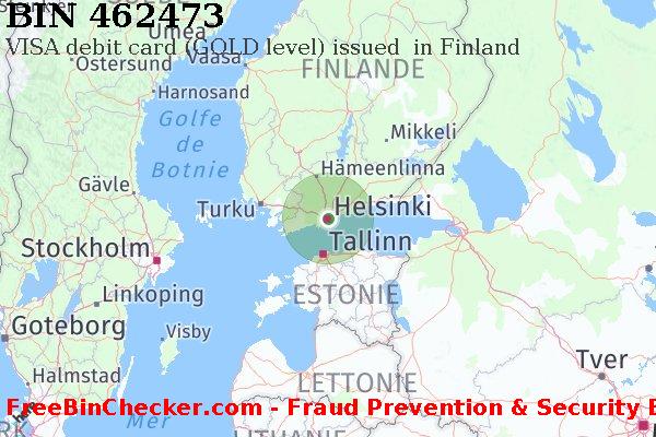 462473 VISA debit Finland FI BIN Liste 
