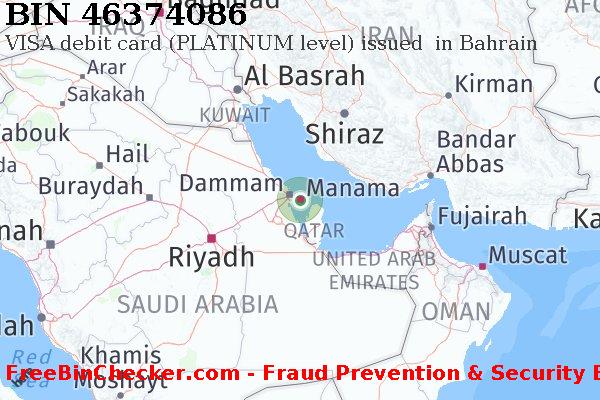 46374086 VISA debit Bahrain BH BIN List