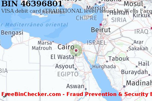 46396801 VISA debit Egypt EG Lista de BIN