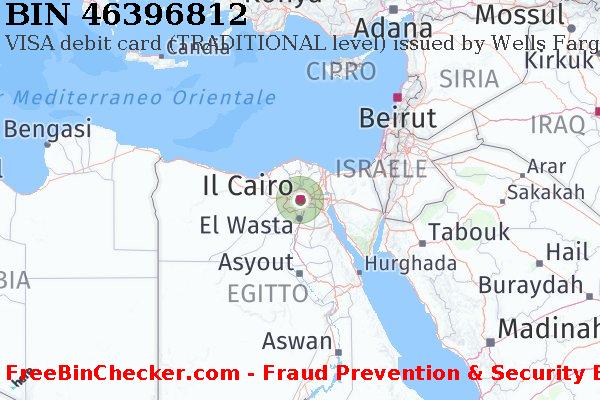 46396812 VISA debit Egypt EG Lista BIN