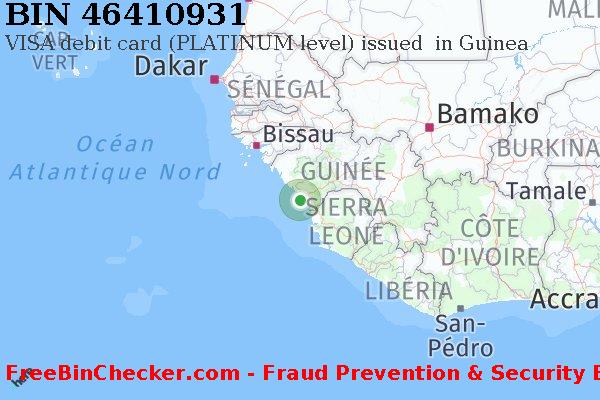 46410931 VISA debit Guinea GN BIN Liste 