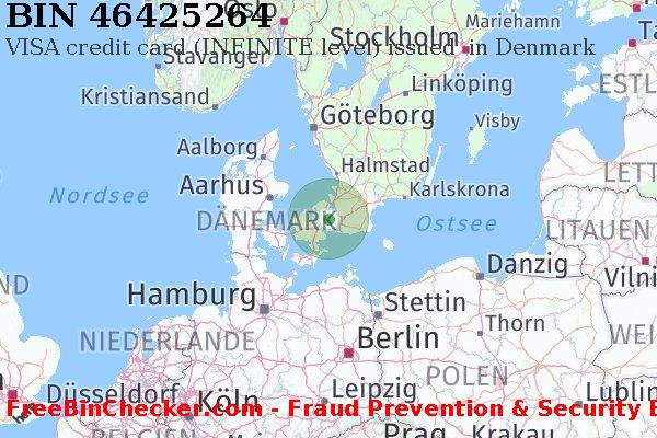 46425264 VISA credit Denmark DK BIN-Liste
