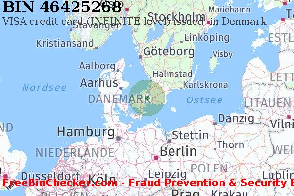 46425268 VISA credit Denmark DK BIN-Liste
