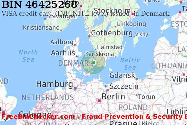 46425268 VISA credit Denmark DK बिन सूची
