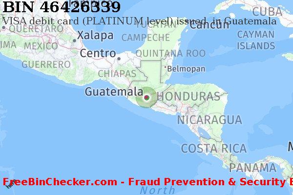 46426339 VISA debit Guatemala GT BIN List
