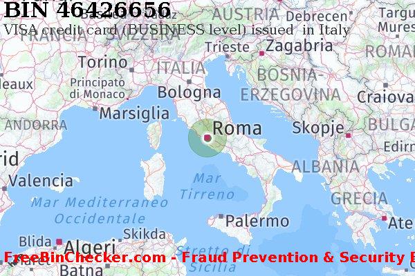 46426656 VISA credit Italy IT Lista BIN